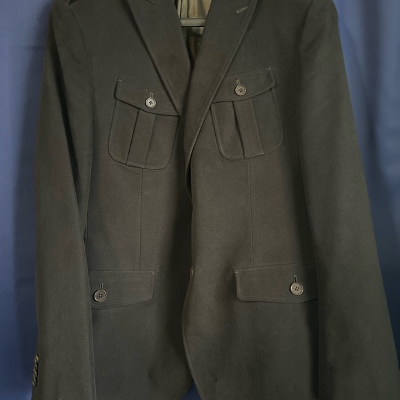 Velvet Chocolate Brown Blazer - Picture 4 of 8